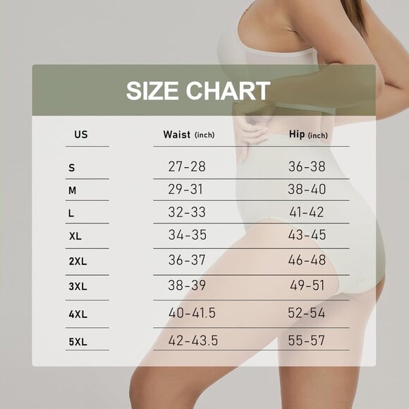 Incontinence period Underwear Washable Leakproof 4XL green reusable leak proof - Picture 7 of 7